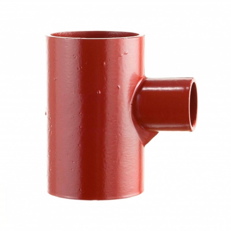 Тройник чугун SML Ду 200х100х90гр б/растр, DN 200